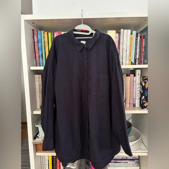 Maeve Tops - MAEVE by Anthropologie Oversized Blouse